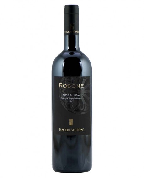 Rosone IGP nero di troia, vino rosso con breve passaggio in barrique - bottiglia 0,75 lt - Cantina Vini Placido Volpone