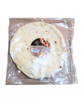 Base Pizza surgelata di semola rimacinata di grano duro 28cm tonda 200g - cartone sfuso n.20 pezzi - Mininni Buene Altamura
