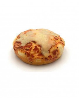 Pizzetta Margherita surgelata di semola rimacinata di grano duro - 13cm tonda 140g - cartone sfuso n.44 pezzi - Mininni Buene
